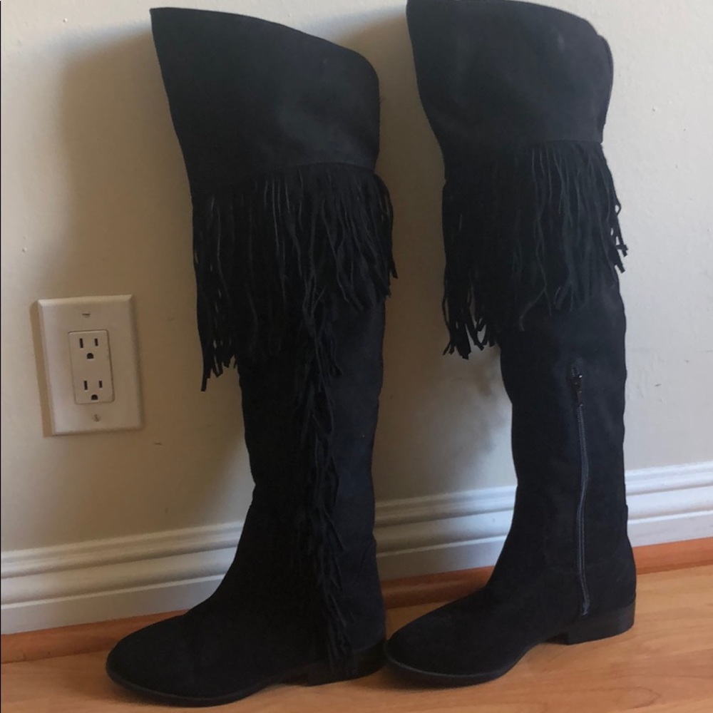 Black boots